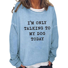 Laden Sie das Bild in den Galerie-Viewer, Lockeres T-Shirt mit Buchstabendruck