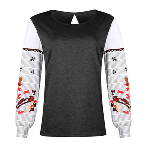 Langärmliges Bedrucktes Sweatshirt