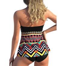 Laden Sie das Bild in den Galerie-Viewer, Bedruckter konservativer Bikini-Badeanzug