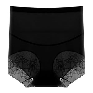 Seidiges Höschen mit hoher Taille