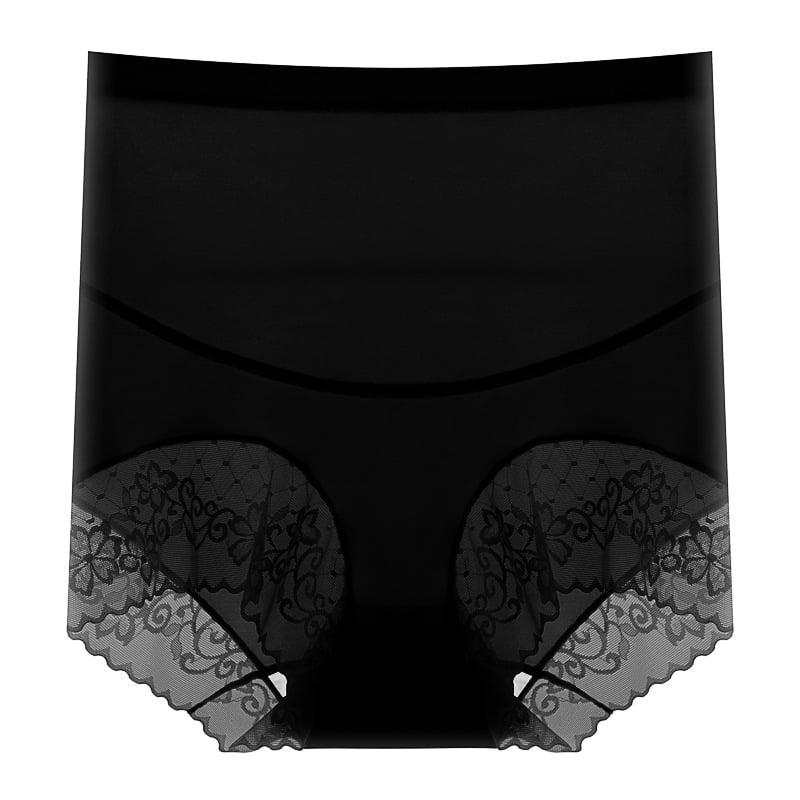 Seidiges Höschen mit hoher Taille