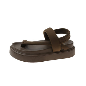 Bequeme Stilvolle Vielseitige Plateausandalen für Damen