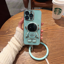 Laden Sie das Bild in den Galerie-Viewer, Astronautenhülle für iPhone mit Handschlaufe