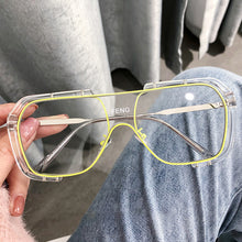 Laden Sie das Bild in den Galerie-Viewer, Einteilige Sonnenbrille mit großem Rahmen