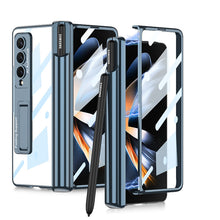 Laden Sie das Bild in den Galerie-Viewer, Samsung faltbare Handyhülle mit integrierter Folie