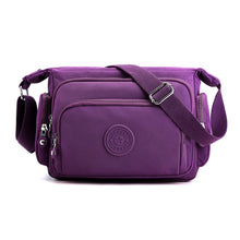 Laden Sie das Bild in den Galerie-Viewer, Wasserdichte vielseitige leichte Umhängetasche aus Nylon für Damen