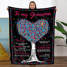 Laden Sie das Bild in den Galerie-Viewer, Geschenk der Enkelin - Süße Gesprächsdecke