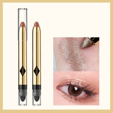 Laden Sie das Bild in den Galerie-Viewer, Doppelseitiger Schimmernder Wasserfester Lidschatten