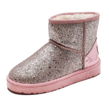 Laden Sie das Bild in den Galerie-Viewer, Pailletten-Schneestiefel für Damen