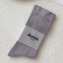 Laden Sie das Bild in den Galerie-Viewer, Einfarbige Socken für Mädchen