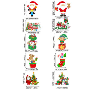 Weihnachten Tür Widget Charms(10Stück)