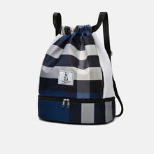 Laden Sie das Bild in den Galerie-Viewer, Leichter wasserdichter lässiger Rucksack zur Nass- und Trockentrennung