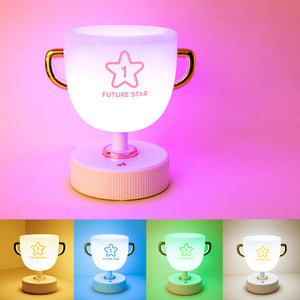 Trophäen-Stifthalter Wiederaufladbares USB-LED-Nachtlicht