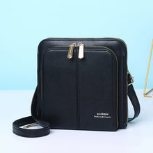 Laden Sie das Bild in den Galerie-Viewer, Einfarbige Luxuriöse Damen-Umhängetasche Aus PU-Leder