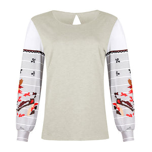 Langärmliges Bedrucktes Sweatshirt