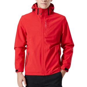 Regenjacke Mäntel mit Abnehmbare Kapuze