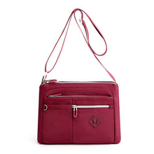 Laden Sie das Bild in den Galerie-Viewer, Leichte Schultertasche mit mehreren Taschen für Damen