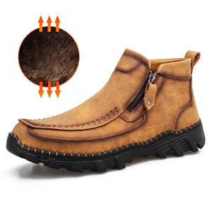 Weiche Atmungsaktive Werkzeugstiefel mit Reißverschluss für Herren