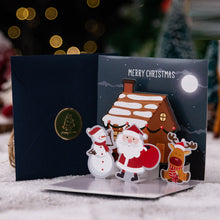 Laden Sie das Bild in den Galerie-Viewer, 3D Weihnachtskarten
