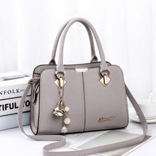 Laden Sie das Bild in den Galerie-Viewer, Damen modische süße einfarbige Handtasche