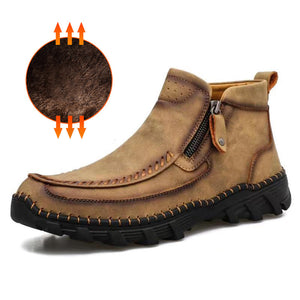 Weiche Atmungsaktive Werkzeugstiefel mit Reißverschluss für Herren
