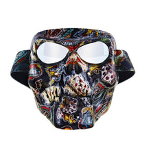 Laden Sie das Bild in den Galerie-Viewer, Schädel Staubschutzbrillenmaske