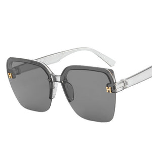 Rechteckige Mode-Sonnenbrille