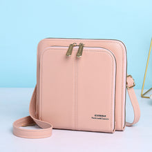 Laden Sie das Bild in den Galerie-Viewer, Einfarbige Luxuriöse Damen-Umhängetasche Aus PU-Leder