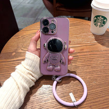 Laden Sie das Bild in den Galerie-Viewer, Astronautenhülle für iPhone mit Handschlaufe