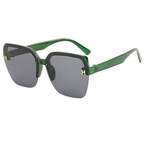 Rechteckige Mode-Sonnenbrille