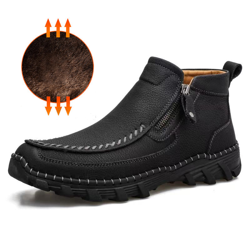 Weiche Atmungsaktive Werkzeugstiefel mit Reißverschluss für Herren