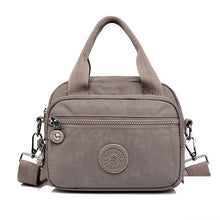 Laden Sie das Bild in den Galerie-Viewer, Einfarbige Lässige Nylon-Umhängetasche Mit Reißverschluss