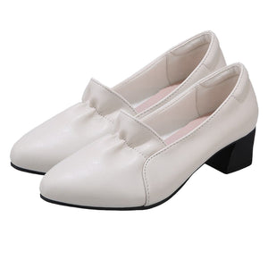 Rutschfeste Lederschuhe Mit Weicher Sohle Für Damen
