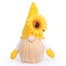 Laden Sie das Bild in den Galerie-Viewer, Sunflower Rudolph Faceless Dwarf Dolls