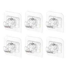 Laden Sie das Bild in den Galerie-Viewer, Transparenter Hängestangenclip