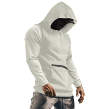 Laden Sie das Bild in den Galerie-Viewer, Einfarbiger Langarm-Hoodie
