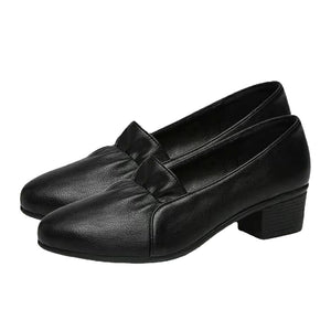 Rutschfeste Lederschuhe Mit Weicher Sohle Für Damen