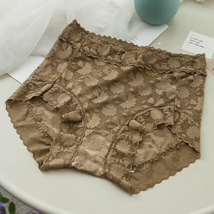 Spitzenhöschen mit hoher Taille für Damen