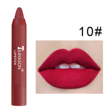 Laden Sie das Bild in den Galerie-Viewer, 12-farbiger matter Lippenstift