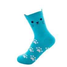 Laden Sie das Bild in den Galerie-Viewer, Socken mit Katzenohren-10 Paare