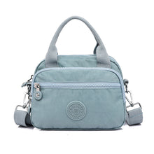 Laden Sie das Bild in den Galerie-Viewer, Einfarbige Lässige Nylon-Umhängetasche Mit Reißverschluss