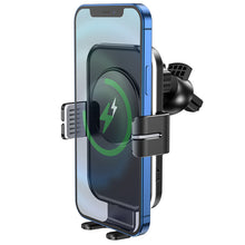 Laden Sie das Bild in den Galerie-Viewer, Kabelloser Autotelefonhalter mit Ladefunktion