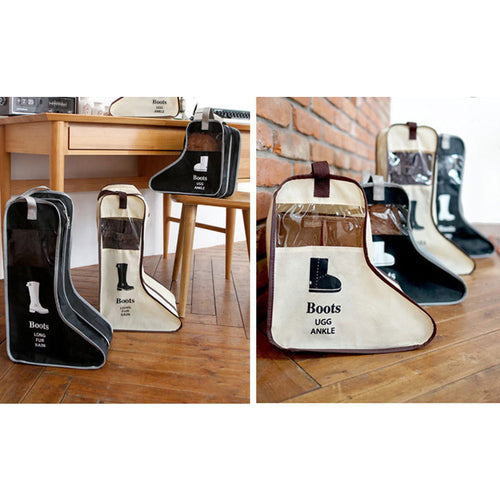 Tragbare Aufbewahrungstaschen für hohe Stiefel