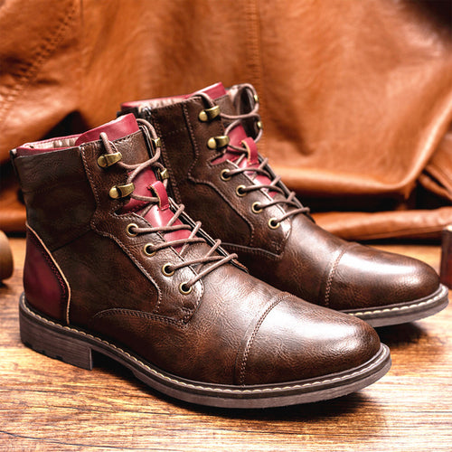 Vintage Modische bequeme Stiefel für Herren