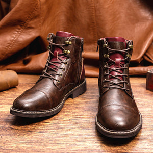 Vintage Modische bequeme Stiefel für Herren