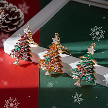 Laden Sie das Bild in den Galerie-Viewer, Weihnachtsfest-Bevorzugungs-DIY-Diamant-Schlüsselanhänger